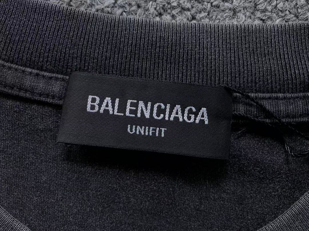 Balenciaga 129 B⭐L⭐⭐⭐IA⭐A T-SHIRT 42061609133 (Im 170Cm 60Kg I Wear Size 2XL In The Phot) - Image 23