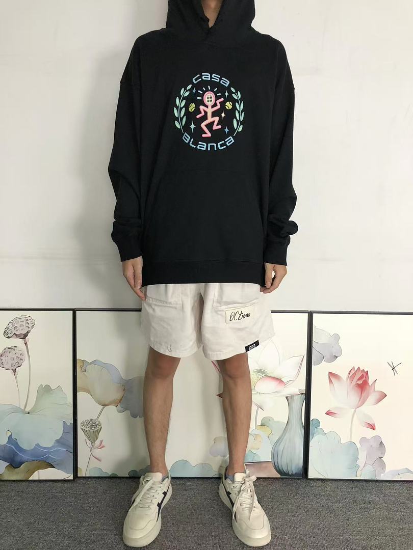 Casablanca 165 CASABLANCA HOODIE 3208190821 (Im 170Cm 60Kg I Wear Size M In The Phot) - Image 3