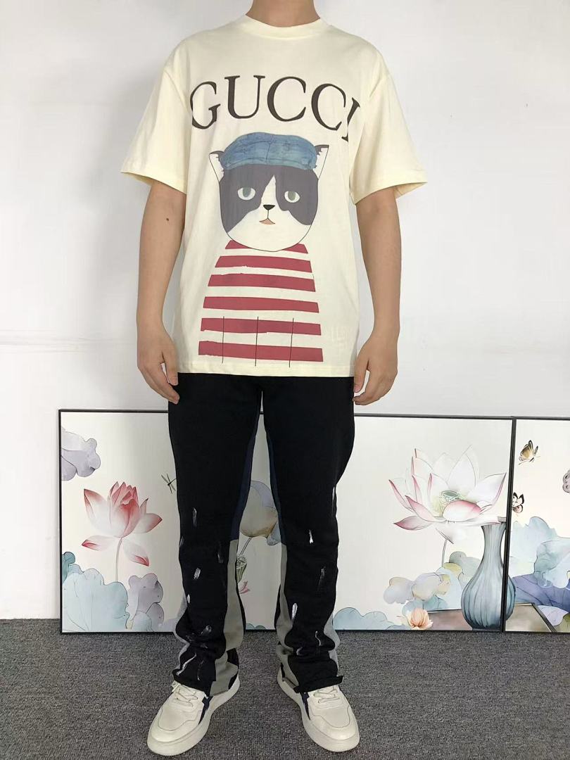 Gucci 85 G⭐C⭐I T-SHIRT 5050825101 (Im 170Cm 60Kg I Wear Size S In The Phot) - Image 3
