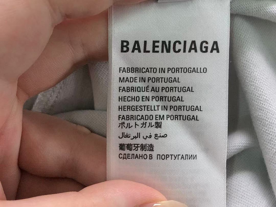 Balenciaga 135 B⭐L⭐⭐⭐IA⭐A T-SHIRT 42041305163 (Im 170Cm 60Kg I Wear Size XS In The Phot) - Image 16
