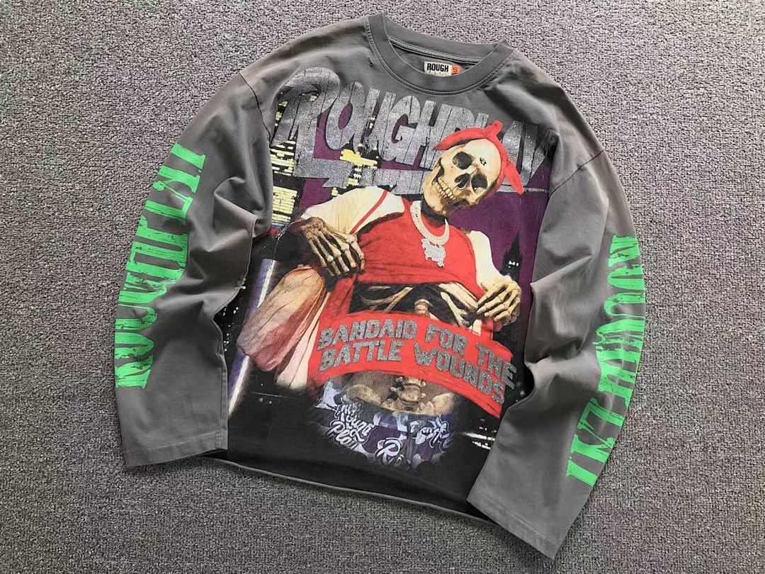 Unbranded 135 R⭐⭐G⭐P⭐⭐Y LONG SLEEVED 3203143917 (Im 170Cm 60Kg I Wear Size S In The Phot) - Image 6