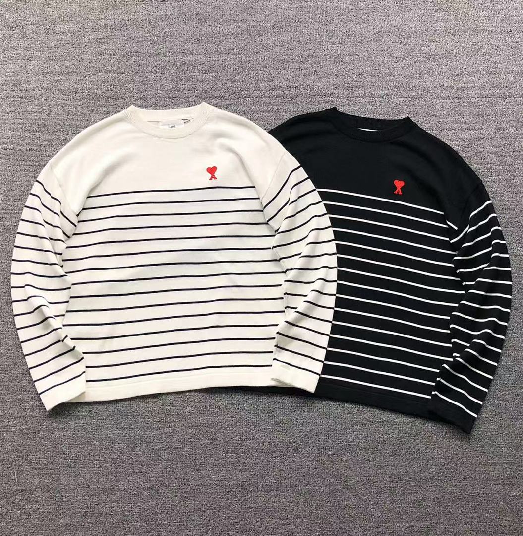 AMI 108 AMI SWEATER 413121479 (Im 170Cm 60Kg I Wear Size S In The Phot)