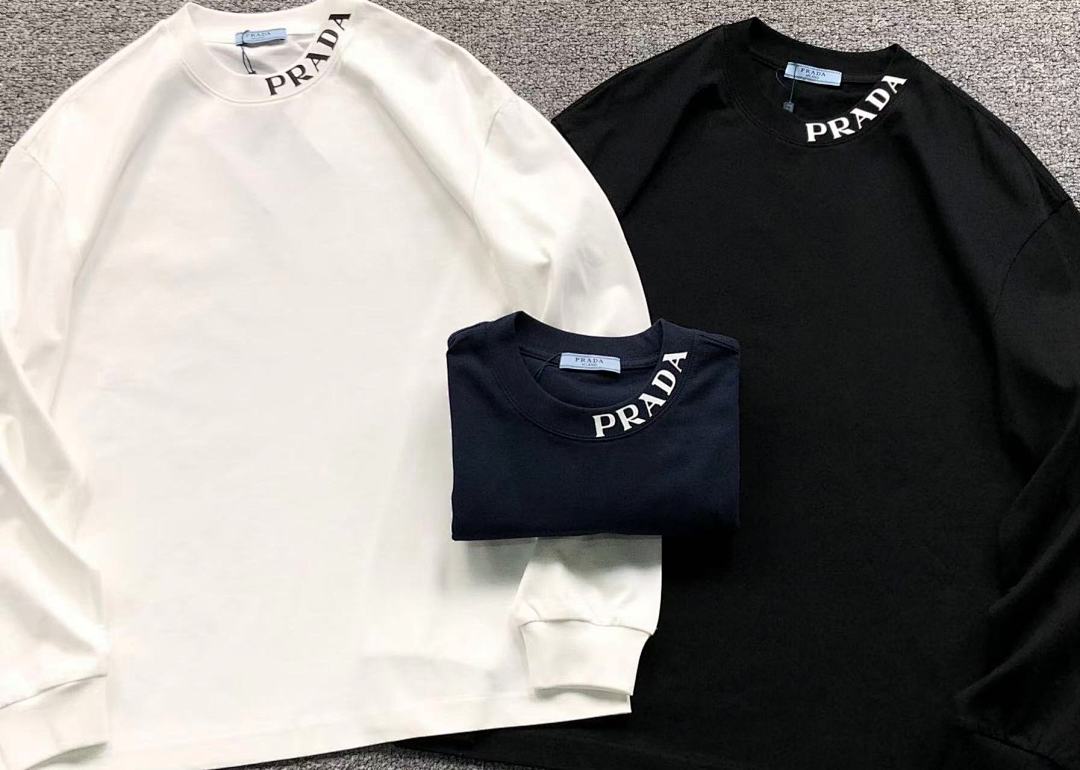 Prada 135 P⭐A⭐A LONG SLEEVED 3109020321 (Im 170Cm 60Kg I Wear Size M In The Phot) - Image 6