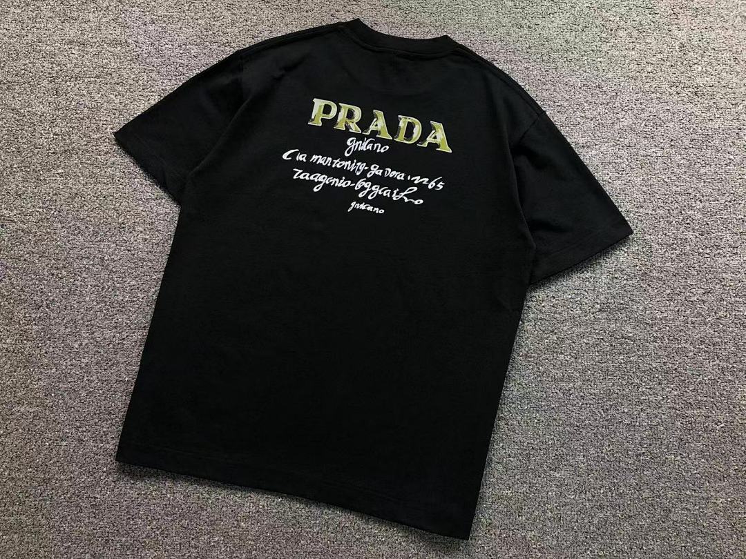 Prada 115 P⭐A⭐A T-SHIRT 5232404147 (Im 170Cm 60Kg I Wear Size M In The Phot) - Image 10