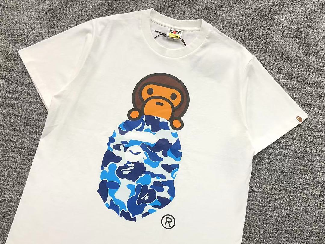 Bape 82 BAPE T-SHIRT 4206100498 (Im 170Cm 60Kg I Wear Size L In The Phot) - Image 9