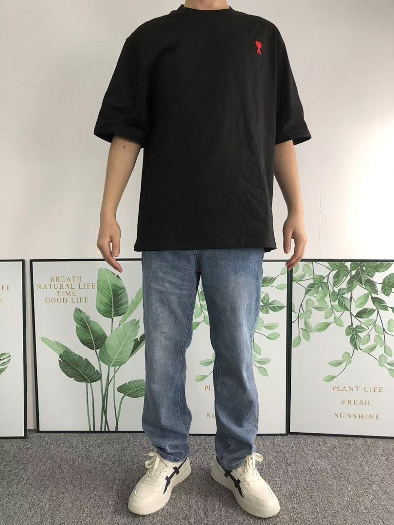 AMI 95 AMI T-SHIRT 412201617 (Im 170Cm 57Kg I Wear Size S In The Phot) - Image 3