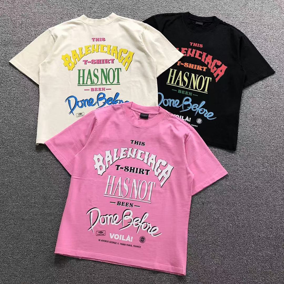 Balenciaga 135 B⭐L⭐⭐⭐IA⭐A T-SHIRT 42032803163 (Im 170Cm 60Kg I Wear Size XS In The Phot), photo 1