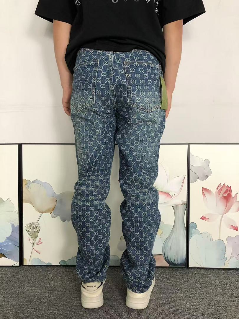 Gucci 215 G⭐C⭐I TROUSERS 3206051317 (Im 170Cm 60Kg I Wear Size 30 In The Phot) - Image 4