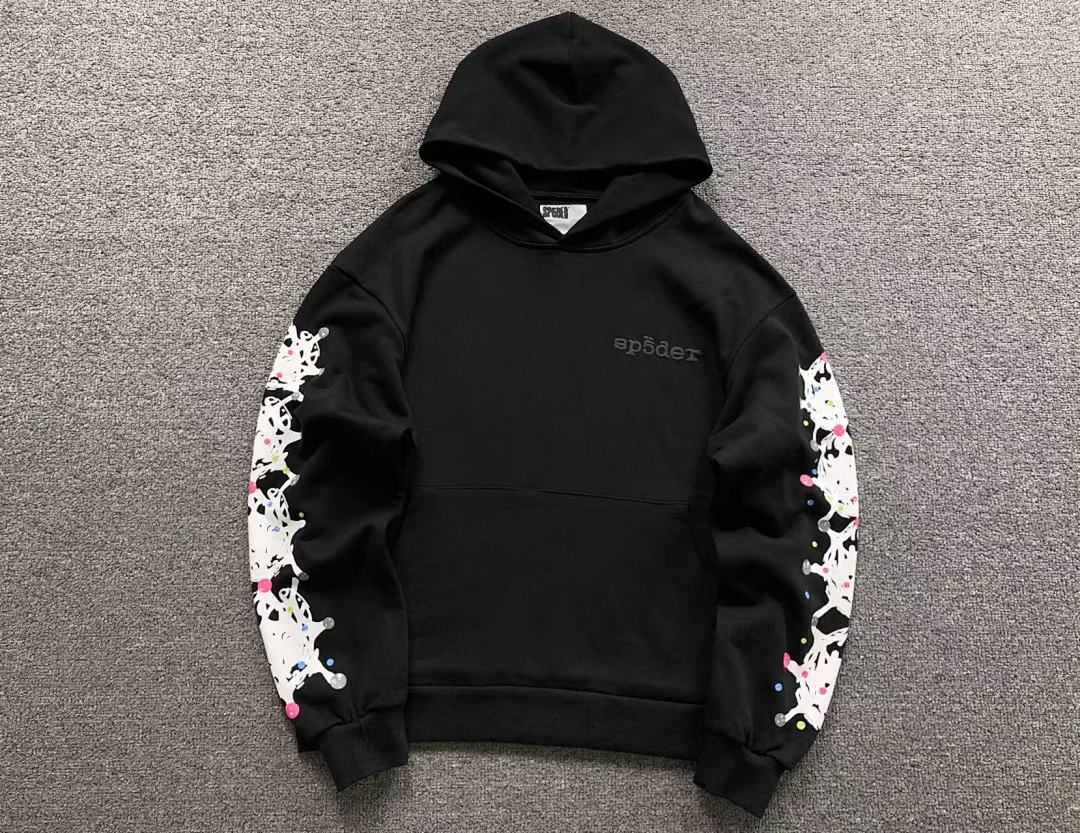 Sp5der TROUSERS 125 SP5DER HOODIE - Image 8