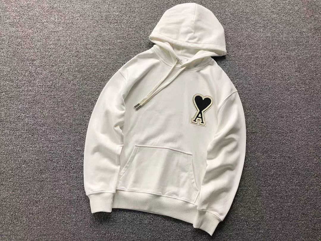 AMI 168 AMI HOODIE 3110170521 (Im 170Cm 60Kg I Wear Size M In The Phot) - Image 8