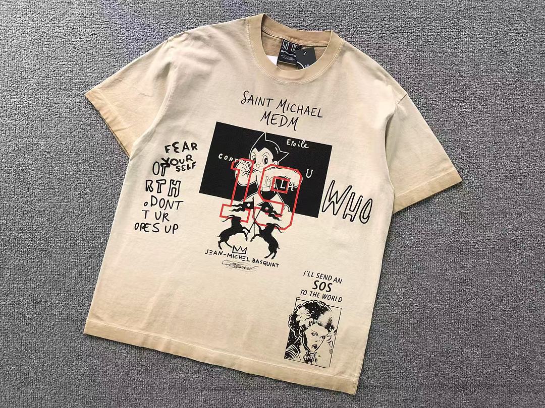 Chanel 98 SAINT MICHAEL T-SHIRT 42081405155 (Im 170Cm 60Kg I Wear Size S In The Phot) - Image 7