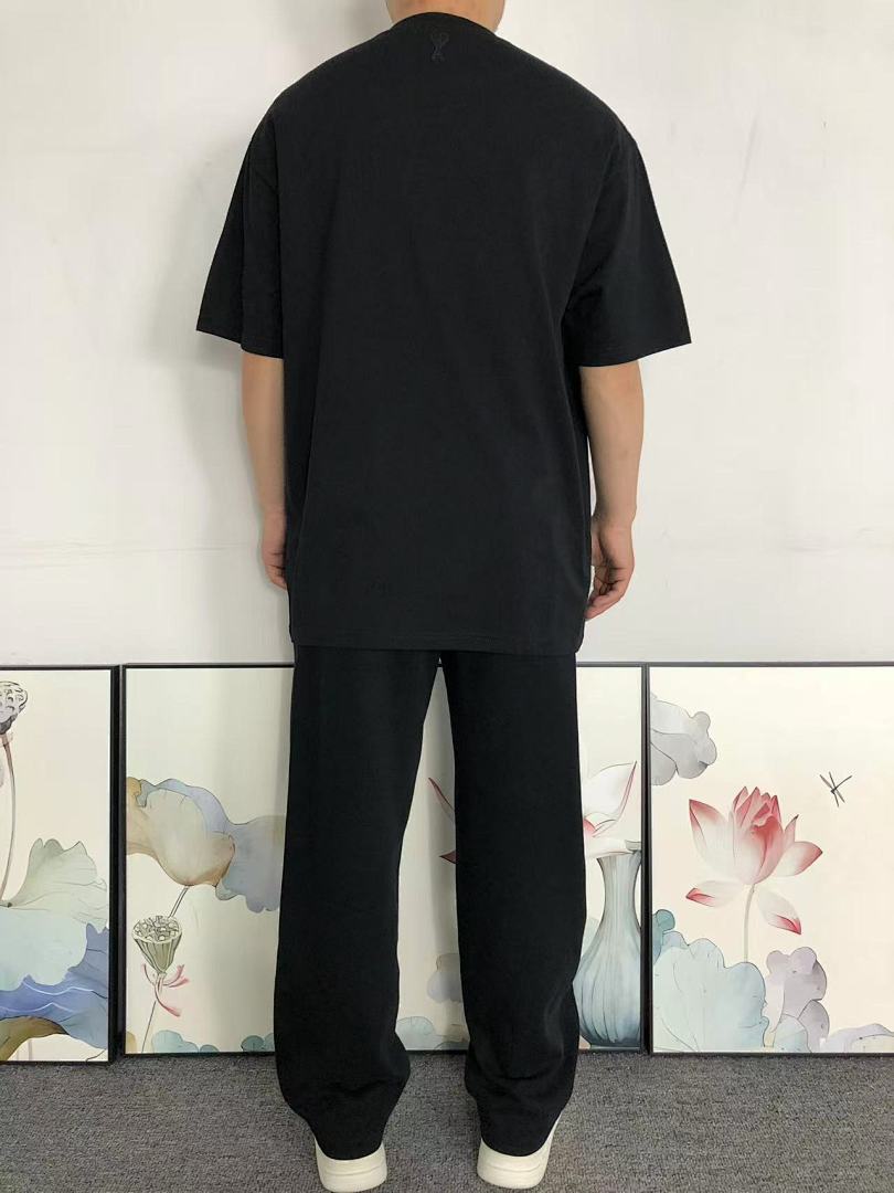 AMI 95 AMI T-SHIRT 3203202021 (Im 170Cm 60Kg I Wear Size L In The Phot) - Image 4