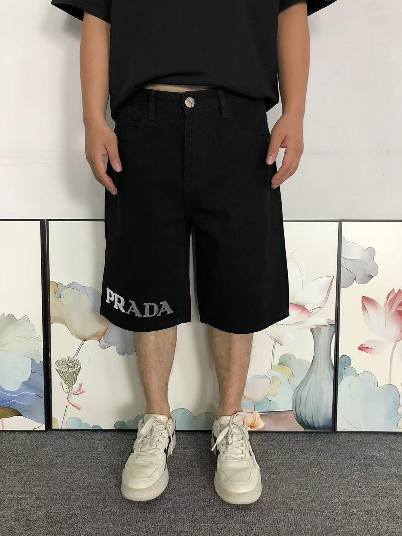 Prada 185 P⭐A⭐A SHORTS 3206051817 (Im 170Cm 60Kg I Wear Size L In The Phot) - Image 3