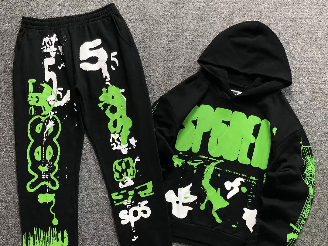 Sp5der TROUSERS SP5DER HOODIE - Image 7