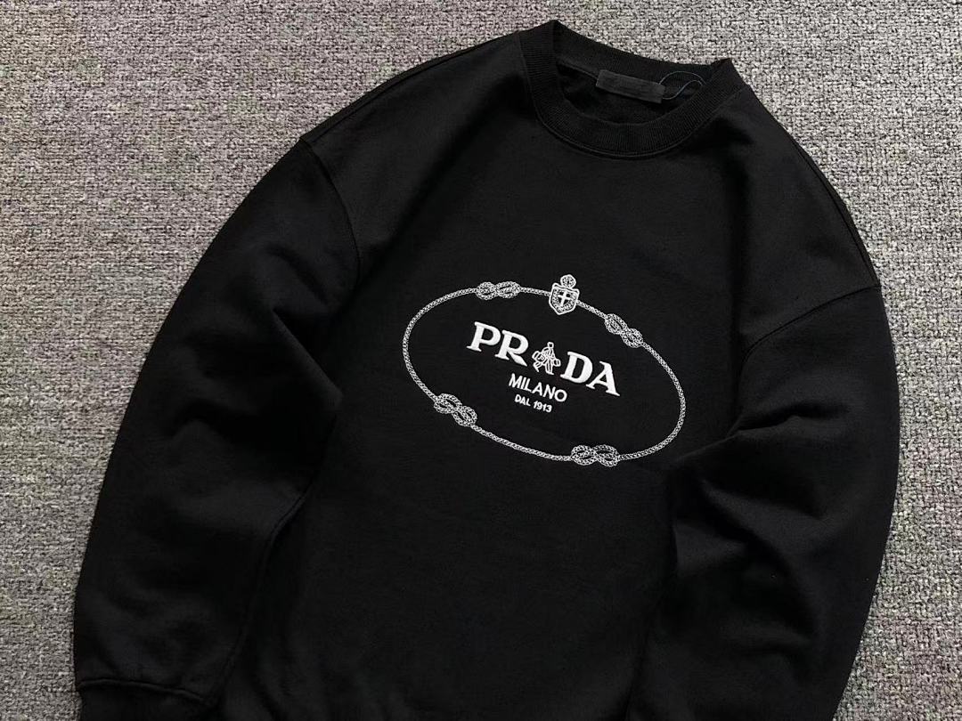Prada 128 P⭐A⭐A HOODIE 59280681 (Im 170Cm 60Kg I Wear Size S In The Phot) - Image 11