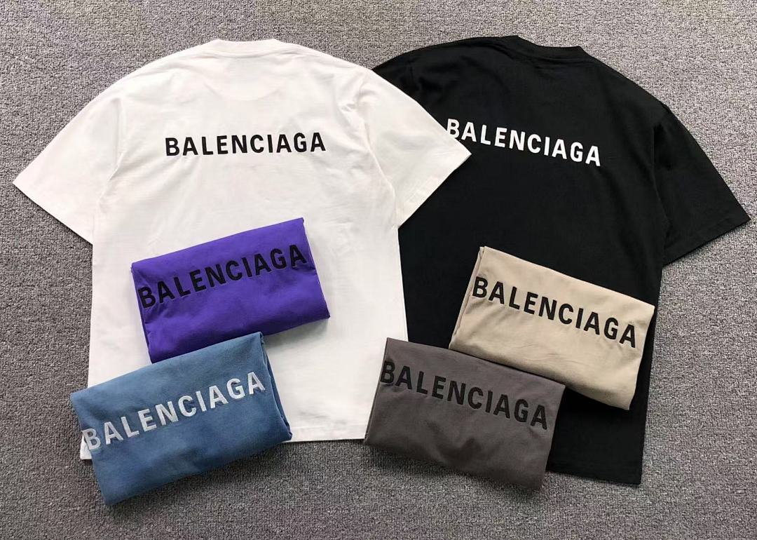 Balenciaga 125 B⭐L⭐⭐⭐IA⭐A T-SHIRT 3102220821 (Im 170Cm 57Kg I Wear Size S In The Phot) - Image 6