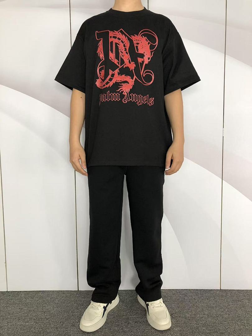 Palm Angels 78 PALM ANGELS T-SHIRT 41070120121 (Im 170Cm 60Kg I Wear Size M In The Phot) - Image 3