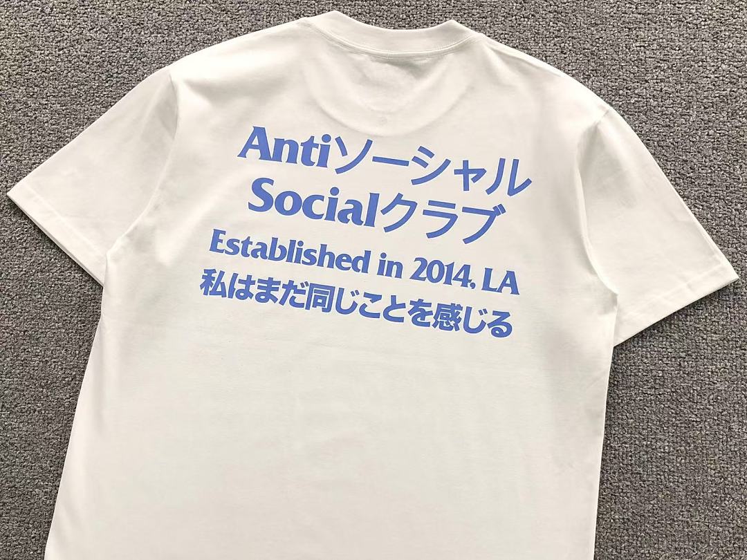 Christian Louboutin 88 ANTI SOCIAL CLUB T-SHIRT 3206212402 (Im 170Cm 60Kg I Wear Size M In The Phot) - Image 8