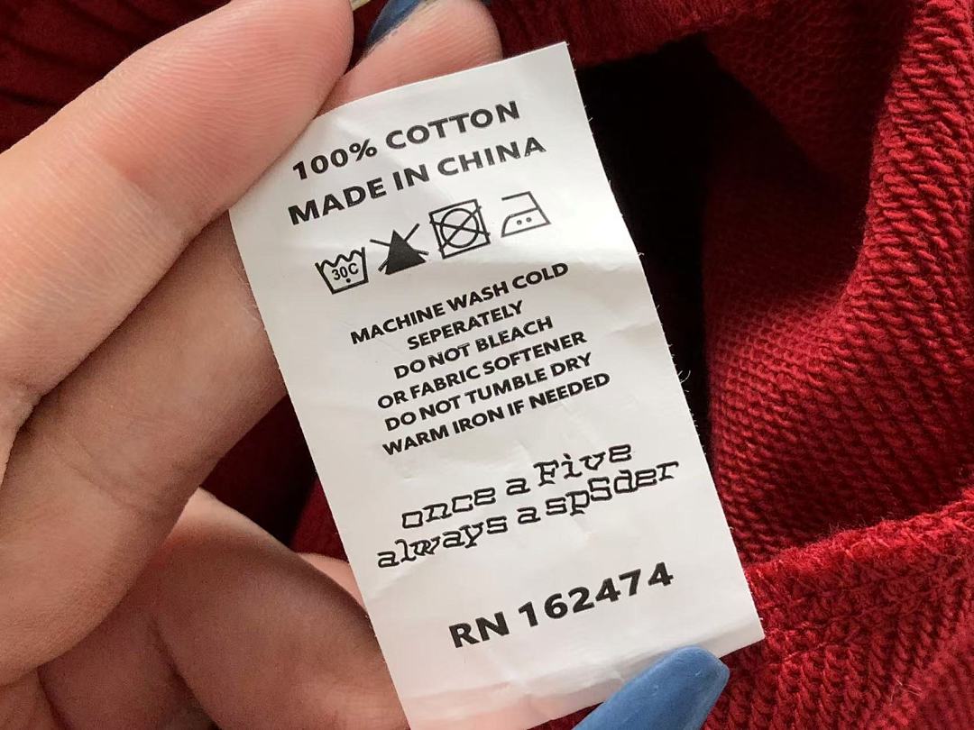 Sp5der TROUSERS 125 SP5DER HOODIE - Image 40