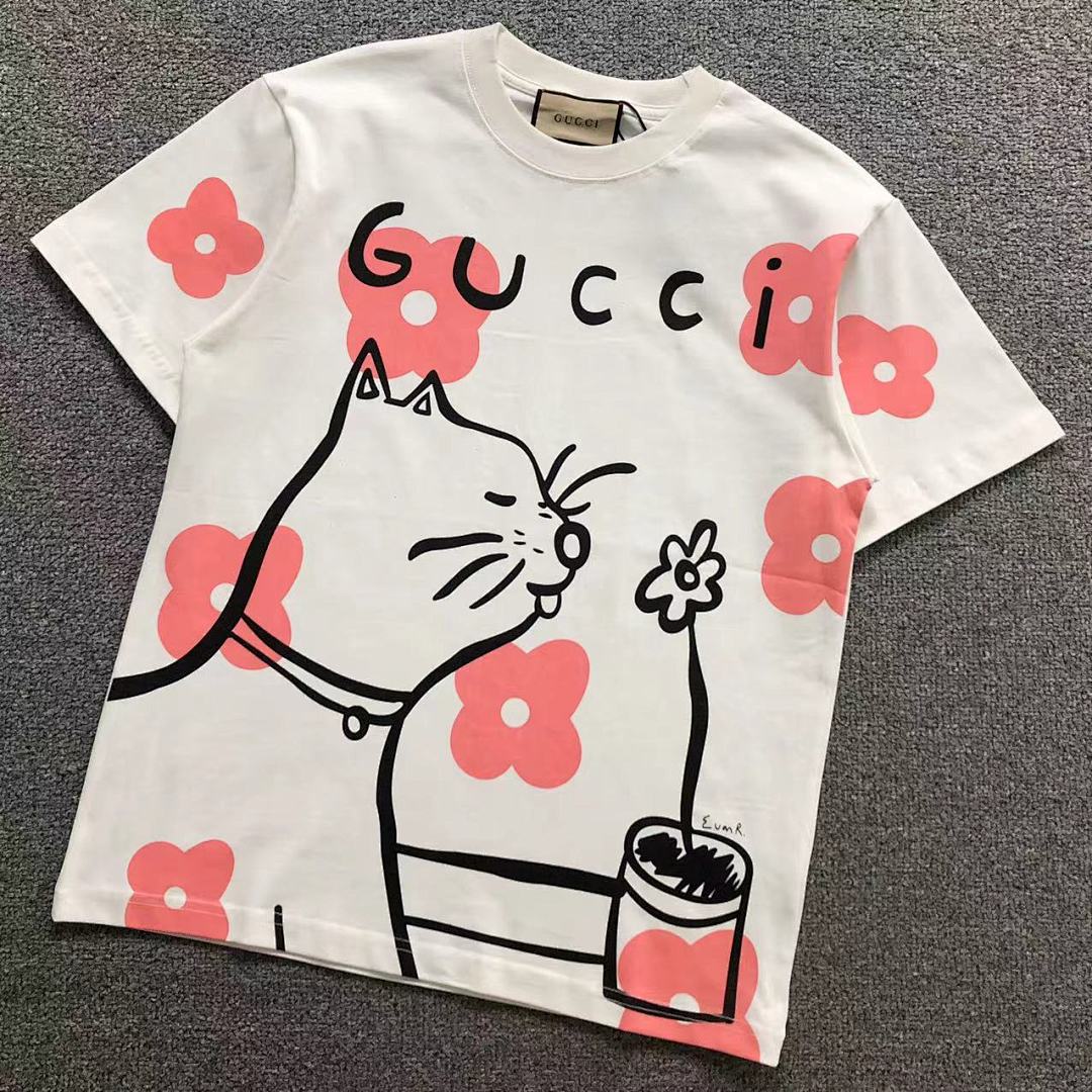 Gucci 85 G⭐C⭐I T-SHIRT 5231967101 (Im 170Cm 60Kg I Wear Size S In The Phot)
