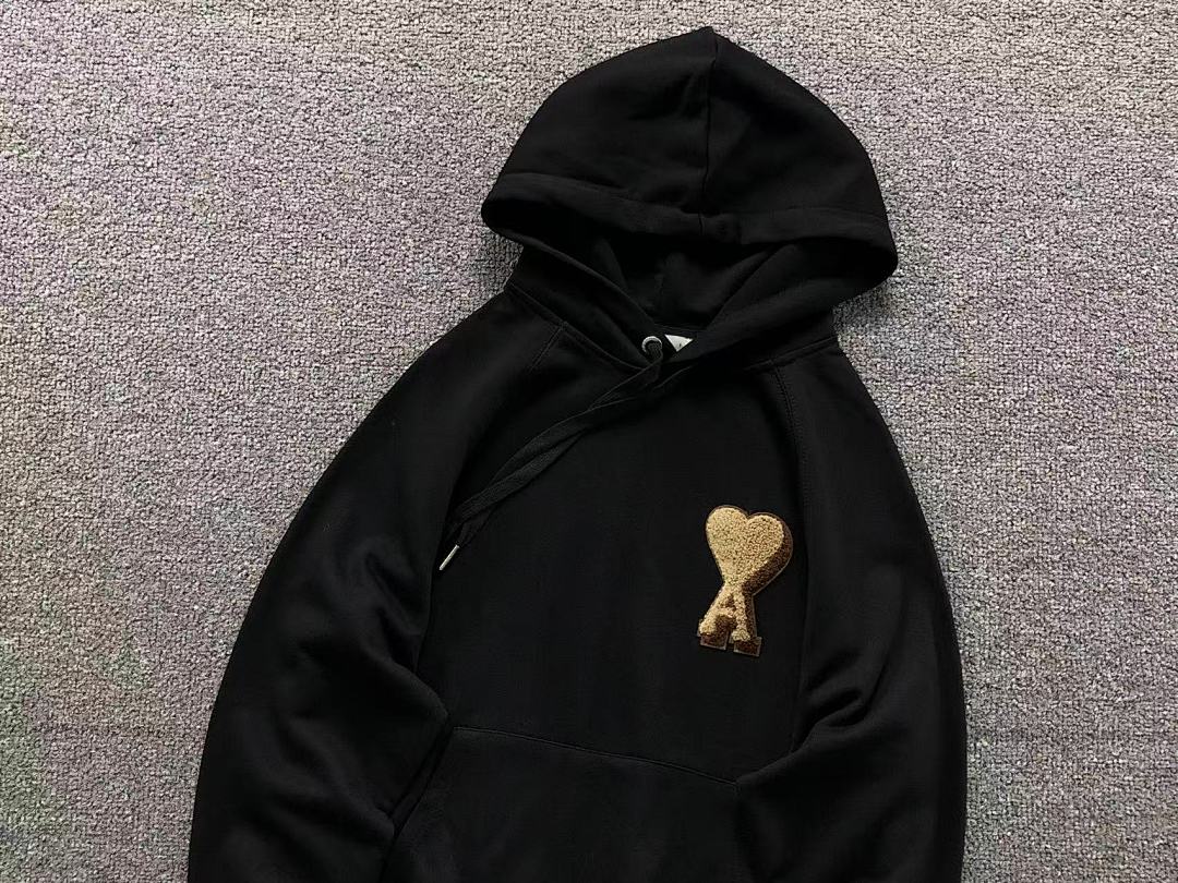 AMI 165AMI HOODIE 3110071017 (Im 170Cm 60Kg I Wear Size S In The Phot) - Image 7