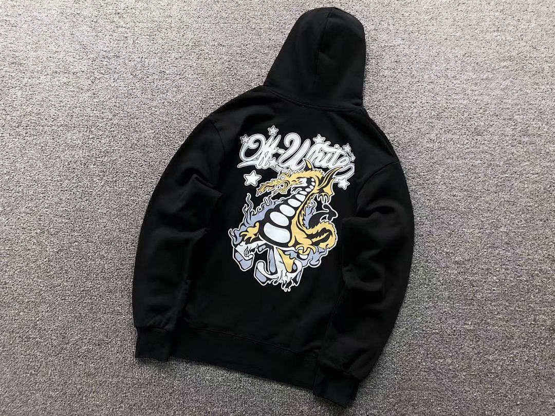 Off-White 158 OFF-WHITE HOODIE 3107101417 (Im 170Cm 60Kg I Wear Size S In The Phot) - Image 8