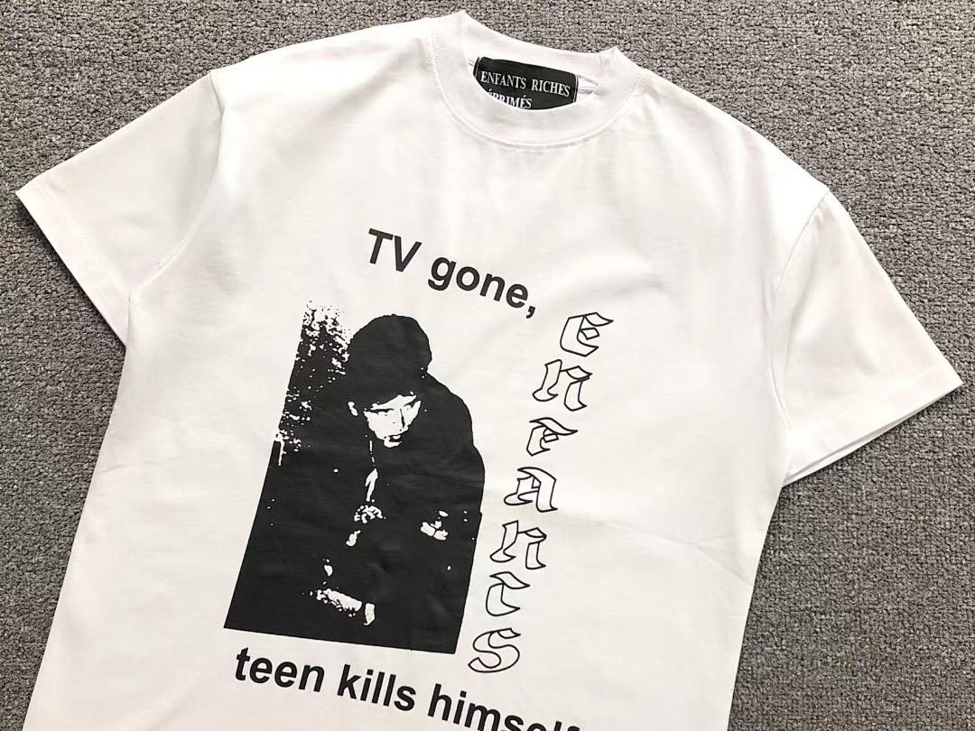 Chanel 85 ENFANTS RICHES DEPRIMES T-SHIRT 5211715162 (Im 170Cm 60Kg I Wear Size S In The Phot) - Image 7