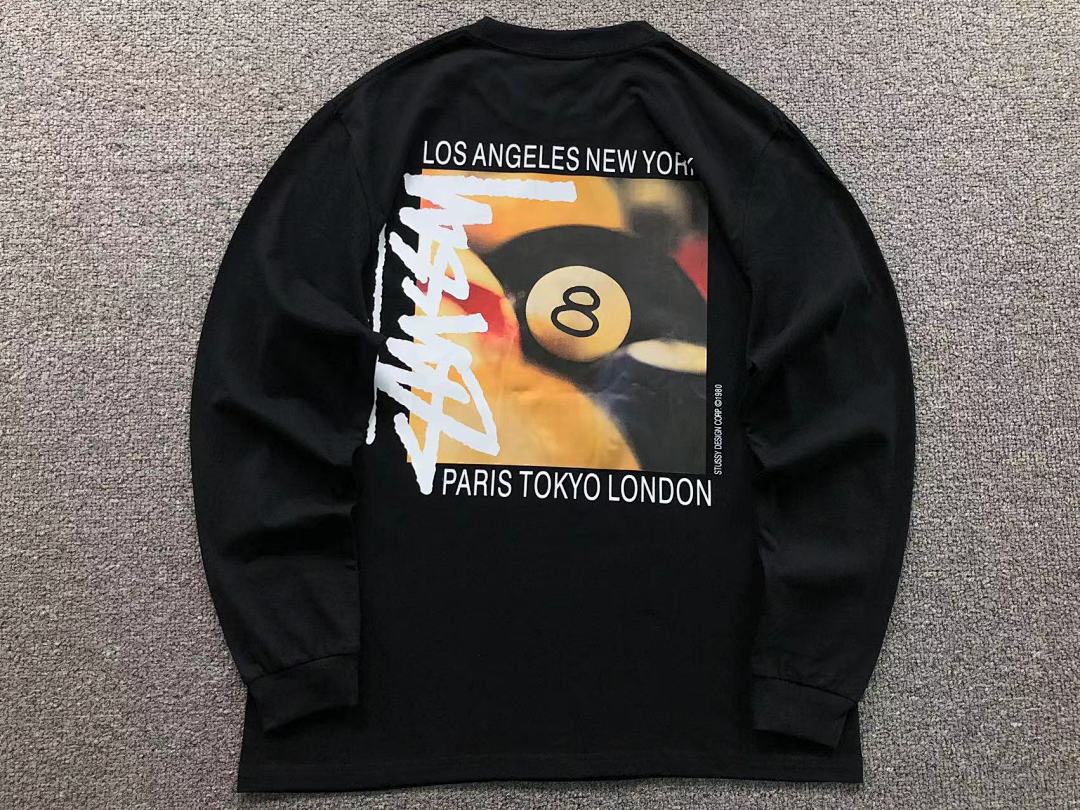 Stussy 95 STUSSY LONG SLEEVED 582005123 (Im 170Cm 60Kg I Wear Size M In The Phot) - Image 7