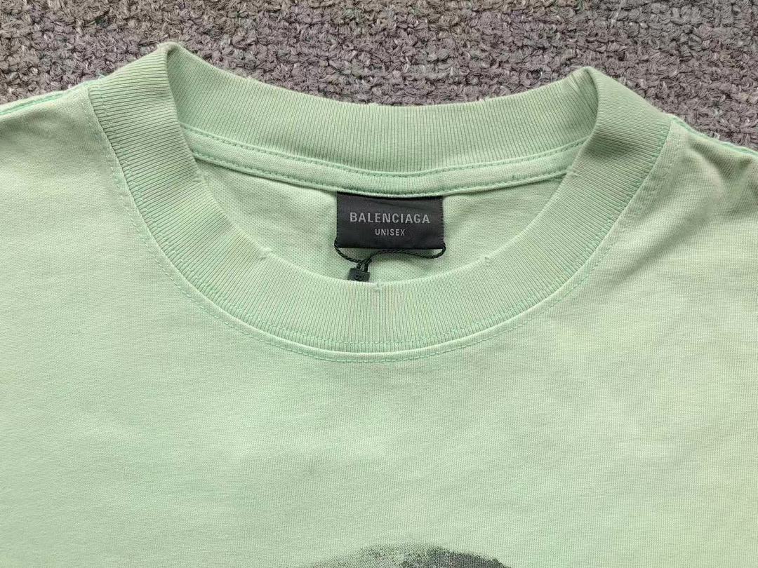Balenciaga 118 B⭐L⭐⭐⭐IA⭐A T-SHIRT 5212206136 (Im 170Cm 60Kg I Wear Size S In The Phot) - Image 14