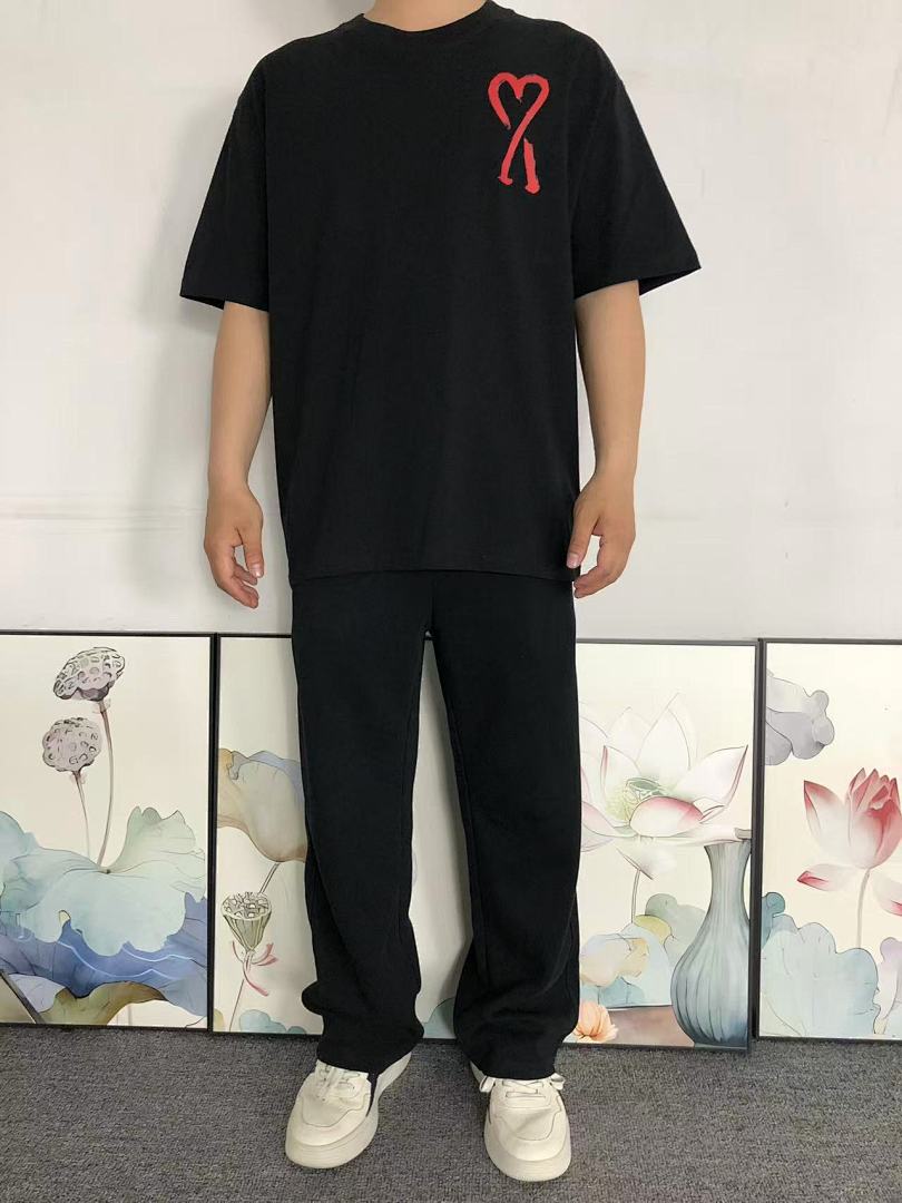 AMI 95 AMI T-SHIRT 3203202421 (Im 170Cm 60Kg I Wear Size M In The Phot) - Image 3