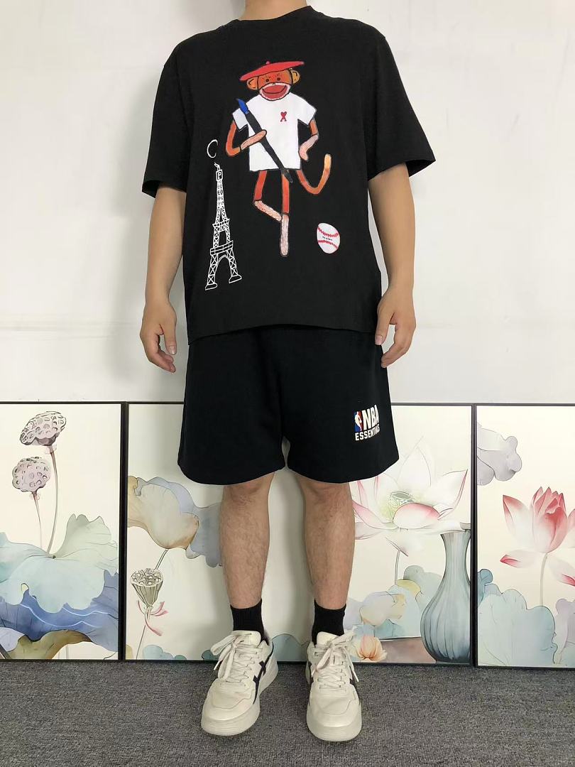 AMI 138 AMI T-SHIRT 22042344001 (Im 170Cm 60Kg I Wear Size S In The Phot) - Image 3
