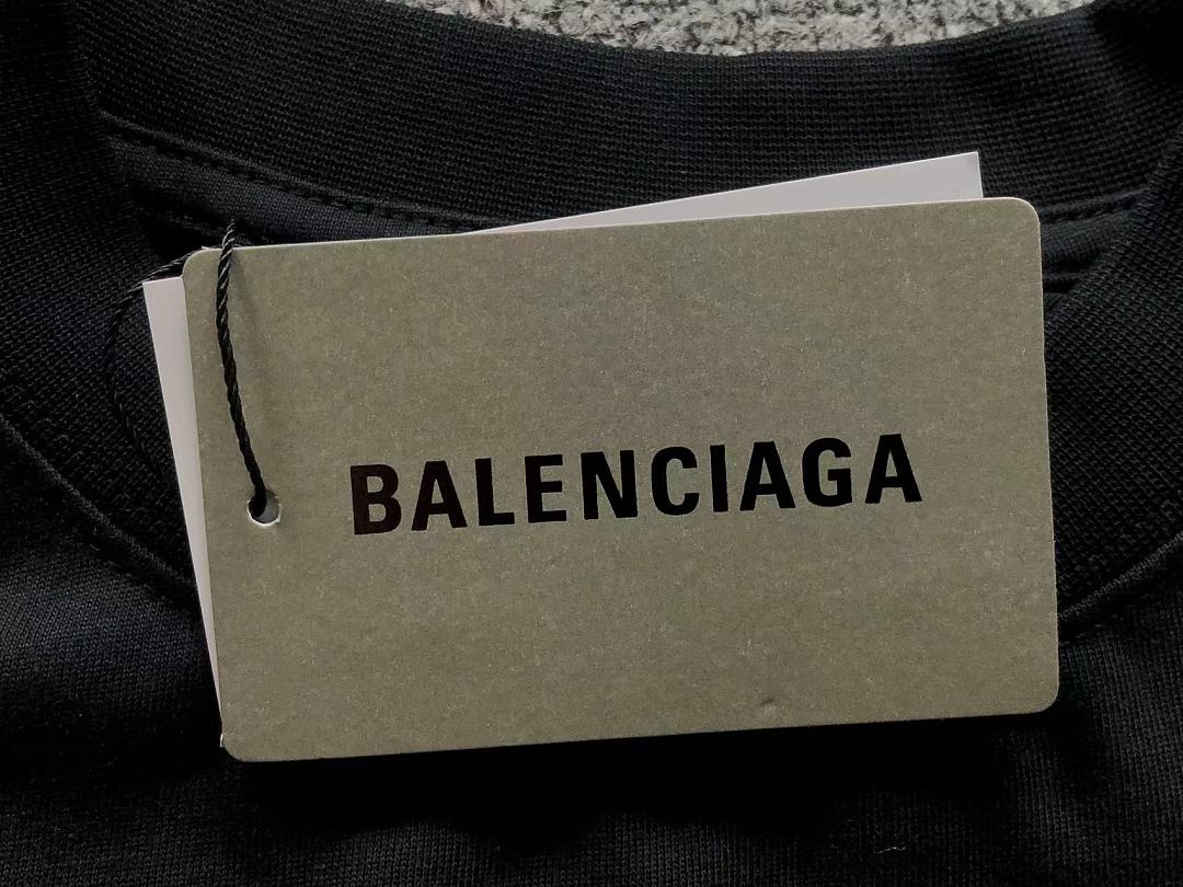 Balenciaga 105 B⭐L⭐⭐⭐IA⭐A T-SHIRT 42061324156 (Im 170Cm 60Kg I Wear Size 2 In The Phot) - Image 21