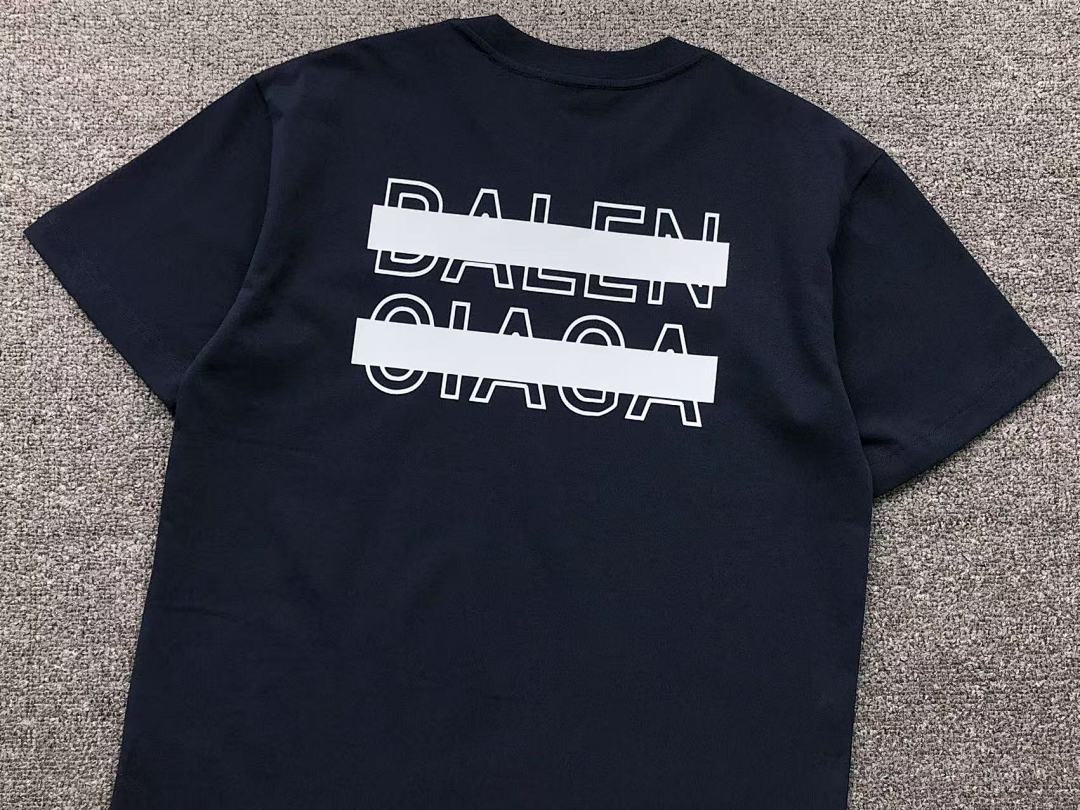Balenciaga 108 B⭐L⭐⭐⭐IA⭐A T-SHIRT 411142121 (Im 170Cm 57Kg I Wear Size M In The Phot) - Image 8