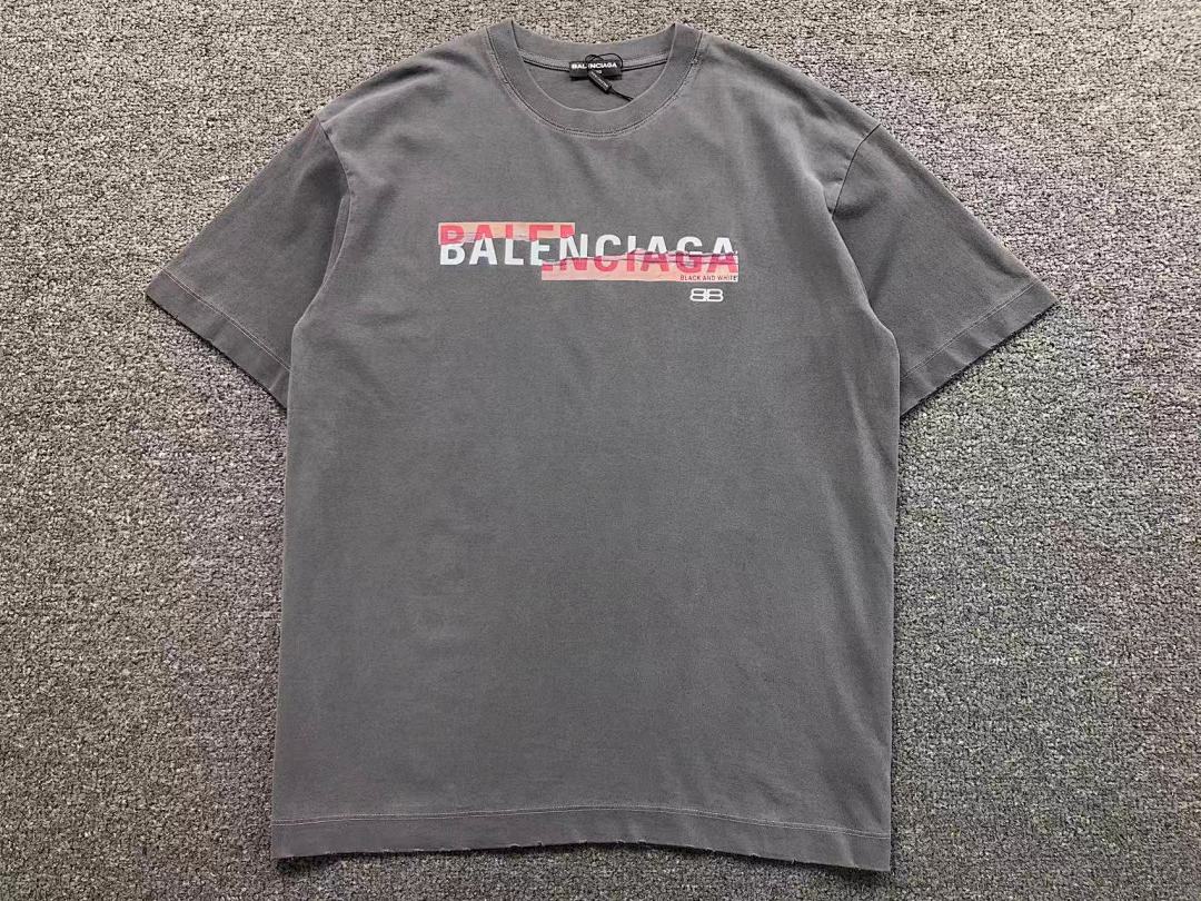 Balenciaga 158 B⭐L⭐⭐⭐IA⭐A T-SHIRT 2203263801 (Im 170Cm 60Kg I Wear Size M In The Phot) - Image 11