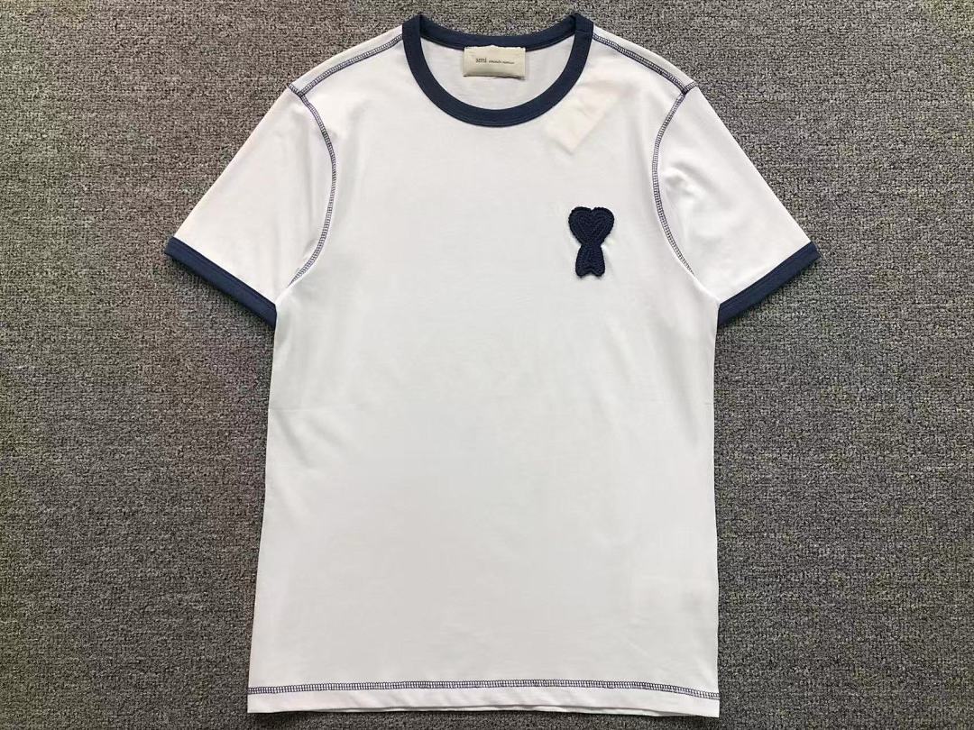 AMI 158 AMI T-SHIRT 22040714001 (Im 170Cm 60Kg I Wear Size S In The Phot) - Image 5