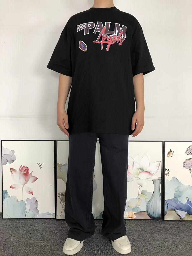 Palm Angels 78 PALM ANGELS T-SHIRT 41060937121 (Im 170Cm 60Kg I Wear Size L In The Phot) - Image 3