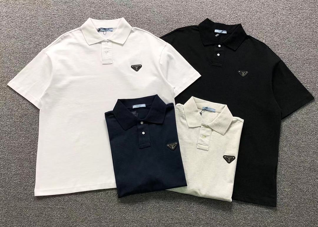 Prada 125 P⭐A⭐A POLO 2208021915 (Im 170Cm 60Kg I Wear Size M In The Phot) - Image 5