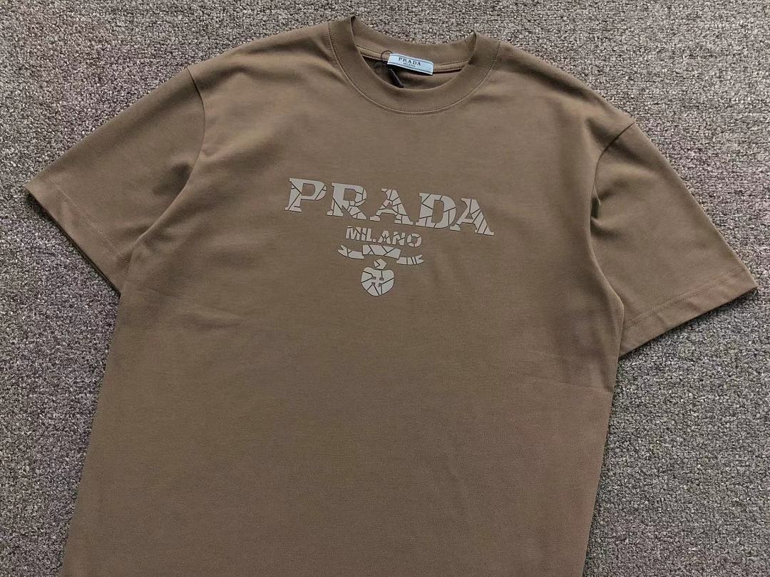 Prada 115 P⭐A⭐A T-SHIRT 5243030147 (Im 170Cm 60Kg I Wear Size M In The Phot) - Image 14