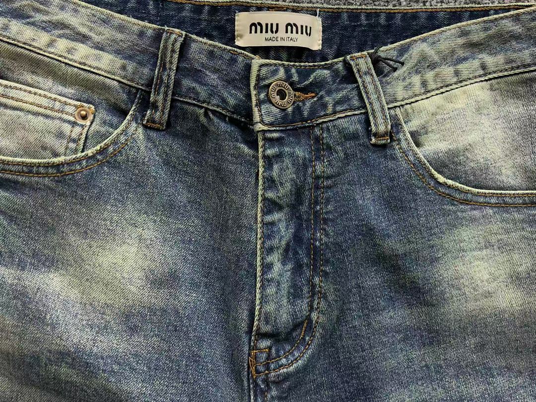Miu Miu 218 M⭐U TROUSERS 5112207106 (Im 170Cm 60Kg I Wear Size S In The Phot) - Image 18