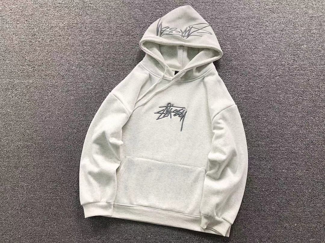 Stussy 195 STUSSY HOODIE 123101159 (Im 172Cm 55Kg I Wear Size M In The Phot) - Image 6