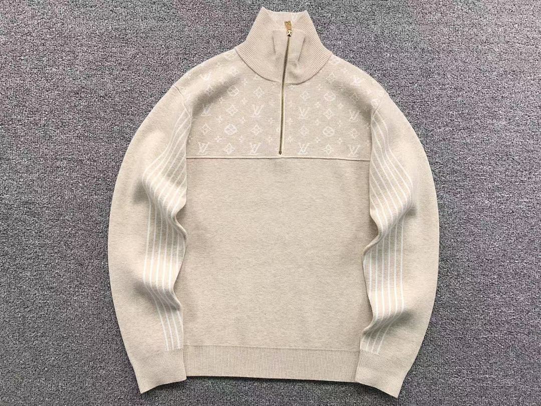 Louis Vuitton 368 L⭐ SWEATER 412101221 (Im 170Cm 60Kg I Wear Size M In The Phot) - Image 5