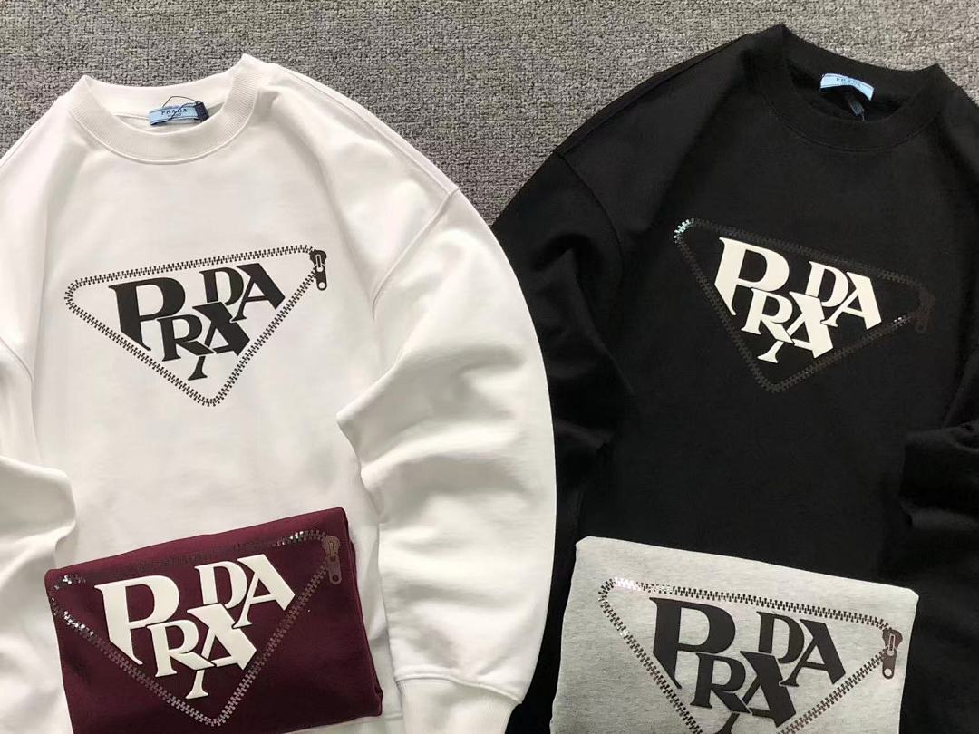 Prada 165 P⭐A⭐A HOODIE 5111413147 (Im 170Cm 60Kg I Wear Size M In The Phot) - Image 6