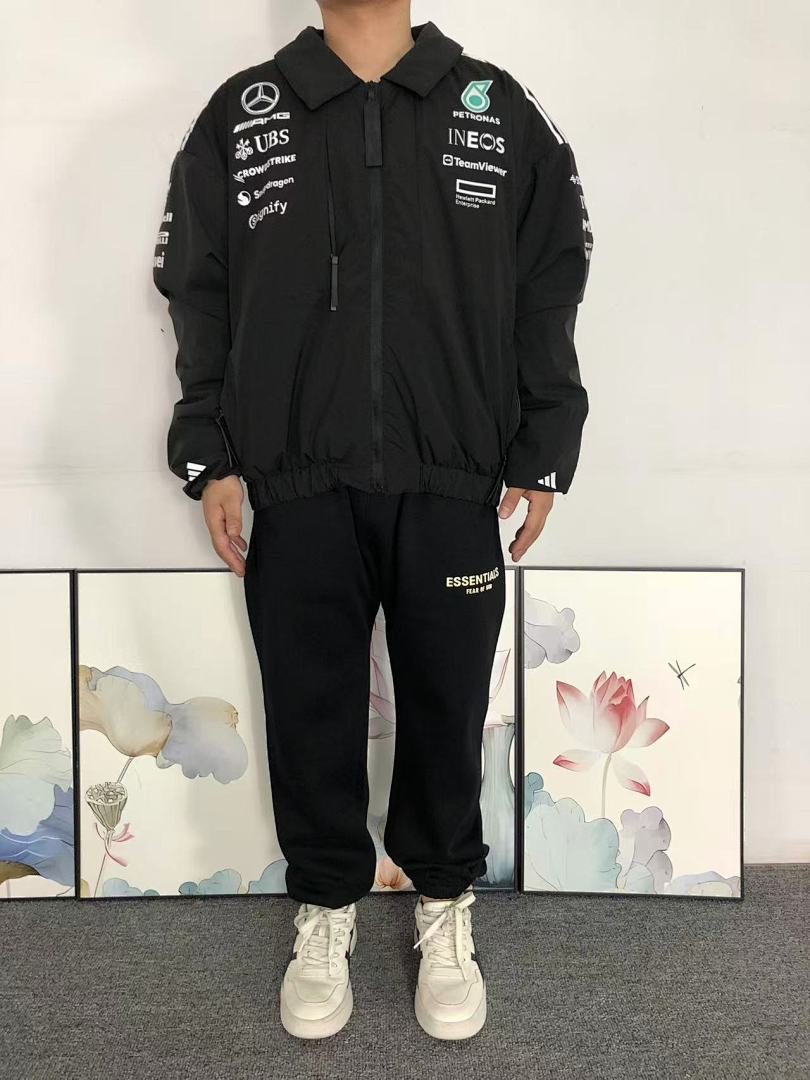 Adidas 398 A⭐I⭐AS COTTON CIOTHES JACKET 21100806001 (Im 170Cm 60Kg I Wear Size S In The Phot) - Image 3