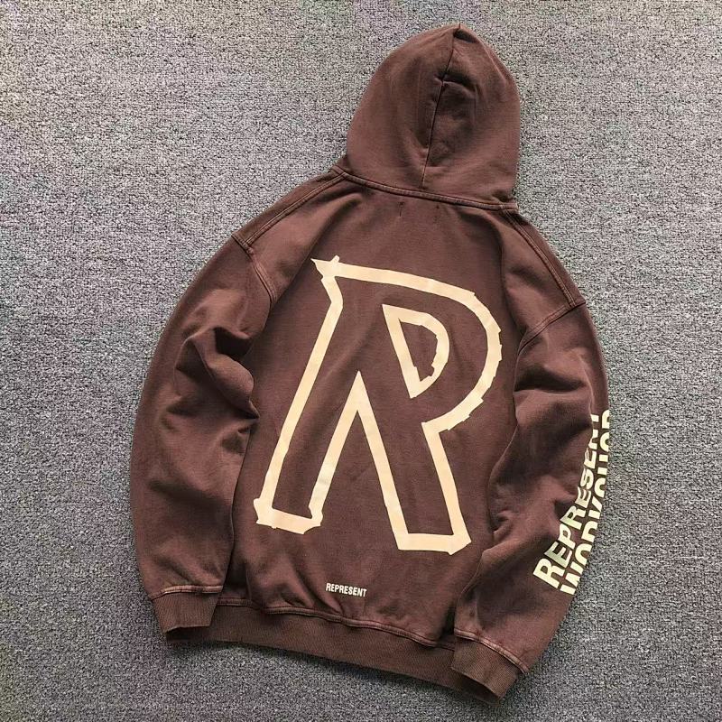 Represent 138 REPRESENT HOODIE 510035591 (Im 170Cm 60Kg I Wear Size S In The Phot)