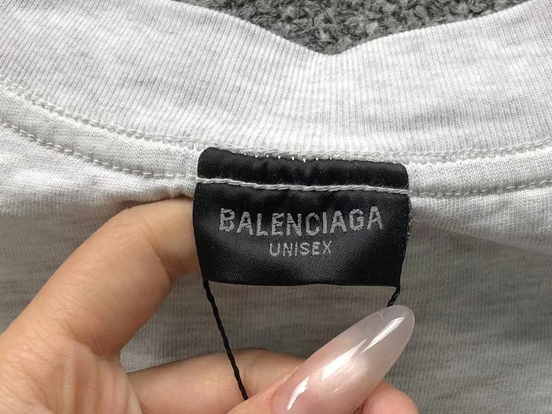 Balenciaga 125 B⭐L⭐⭐⭐IA⭐A T-SHIRT 42042409163 (Im 170Cm 60Kg I Wear Size XS In The Phot) - Image 11