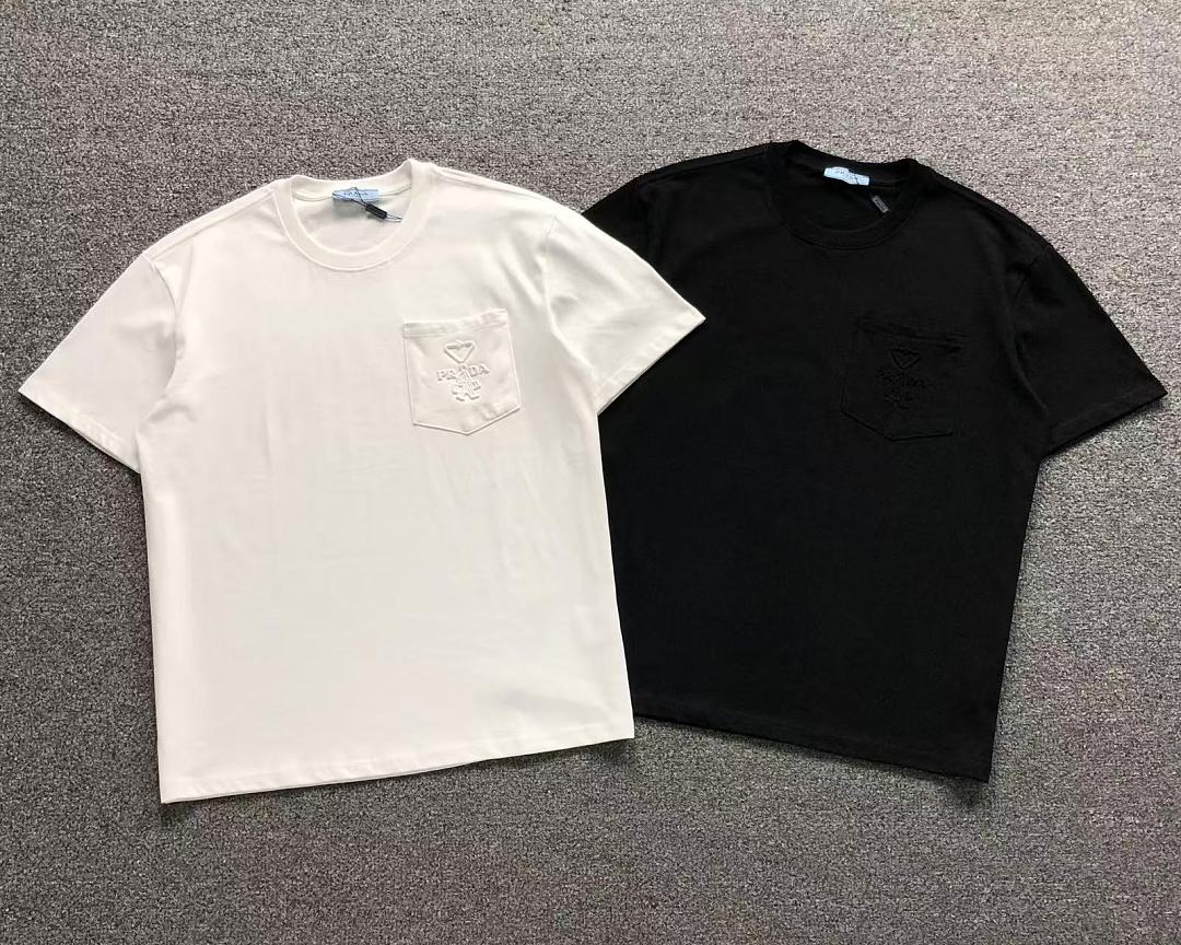 Prada 85 P⭐A⭐A T-SHIRT 125210432 (Im 170Cm 60Kg I Wear Size M In The Phot) - Image 5