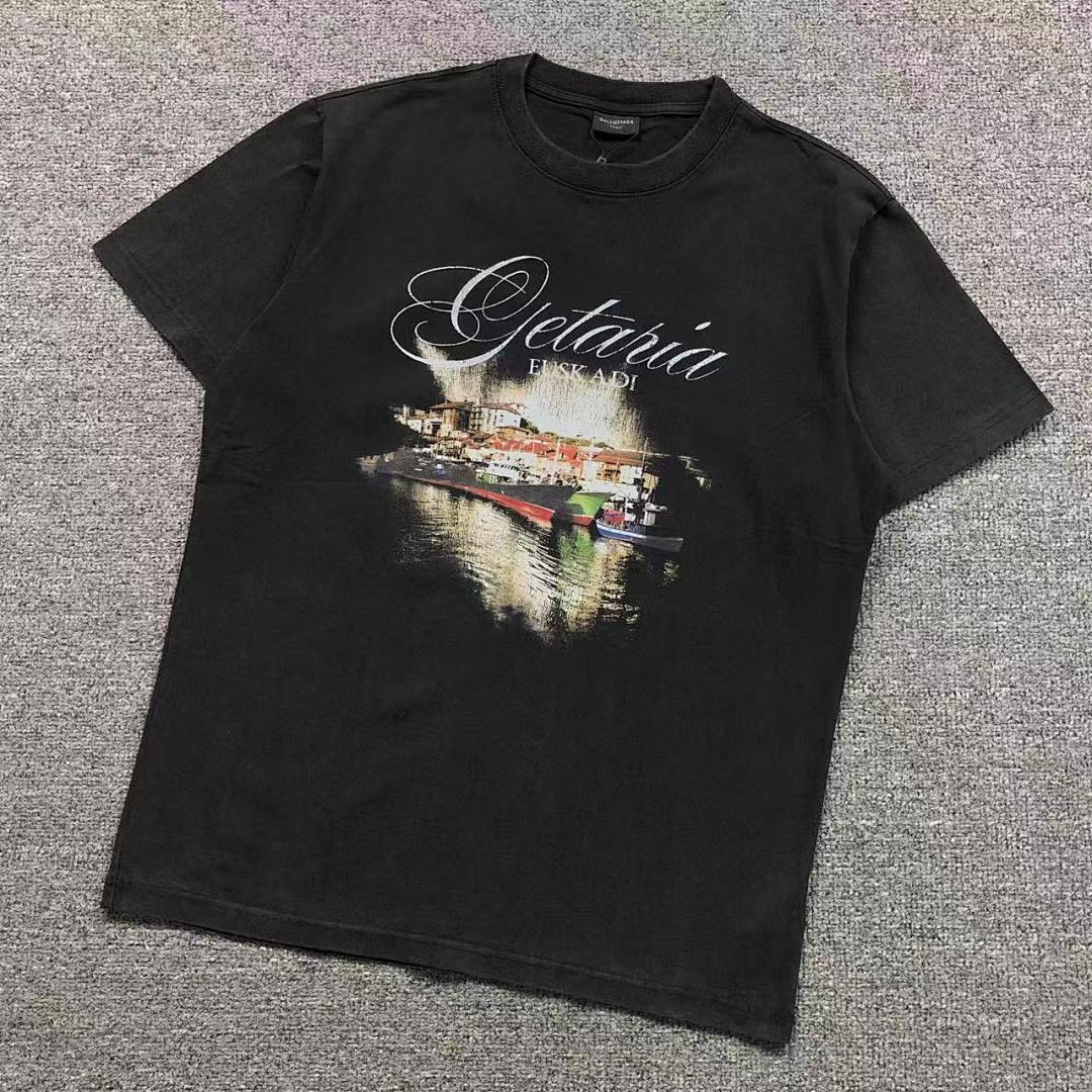 Balenciaga 115 B⭐L⭐⭐⭐IA⭐A T-SHIRT 5212216136 (Im 170Cm 60Kg I Wear Size XS In The Phot), photo 1