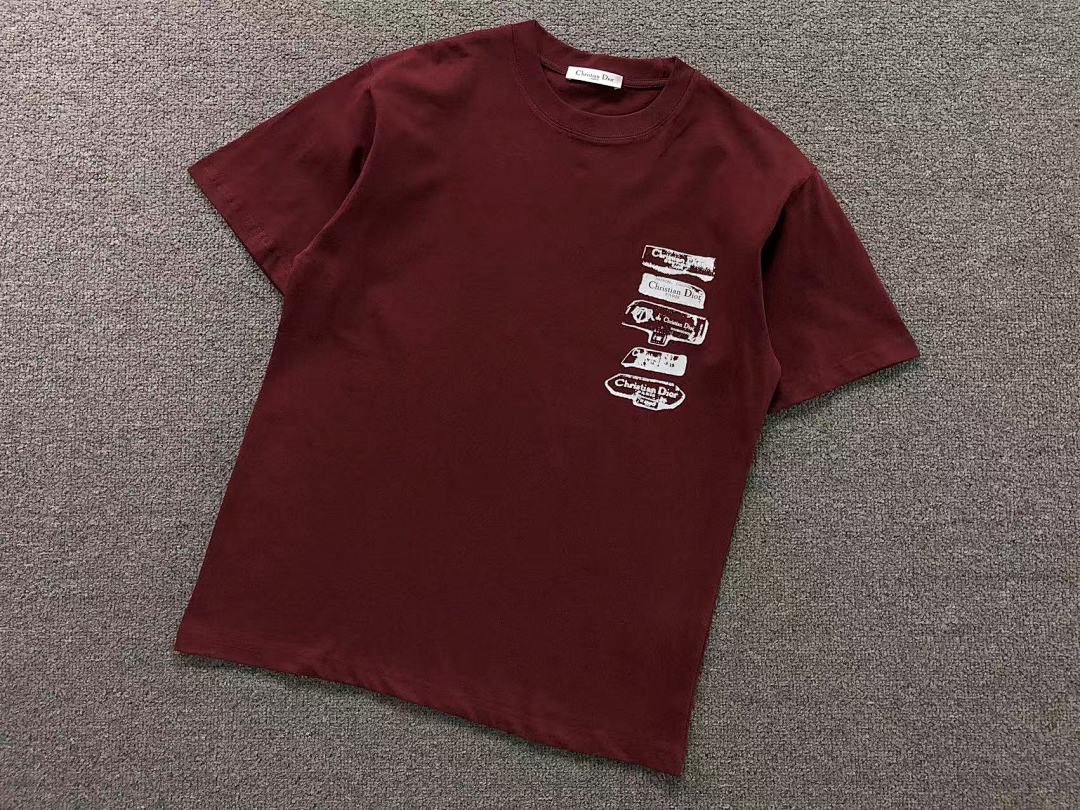 Dior 108 D⭐O⭐ T-SHIRT 41072410133 (Im 170Cm 60Kg I Wear Size M In The Phot) - Image 9