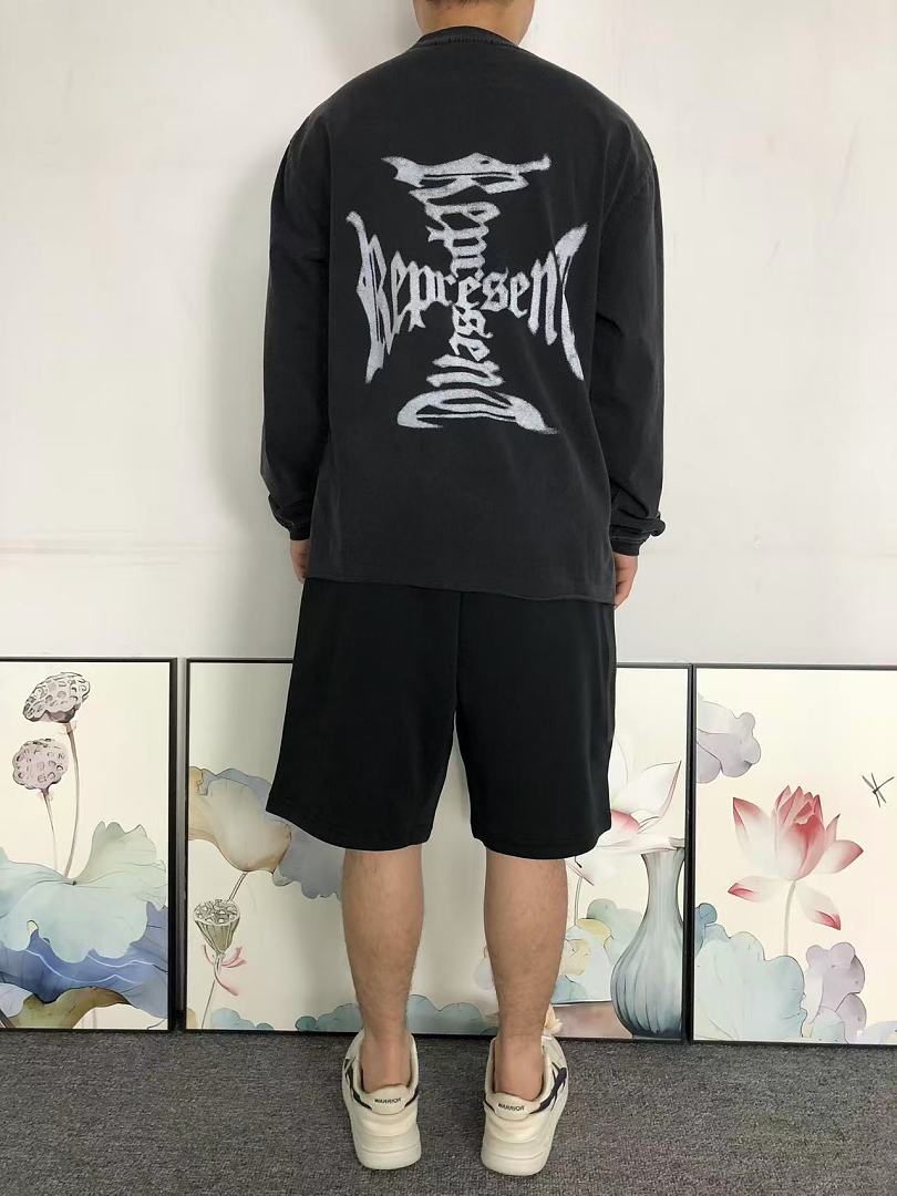 Represent 135 REPRESENT LONG SLEEVED 3205301317 (Im 170Cm 60Kg I Wear Size S In The Phot) - Image 4