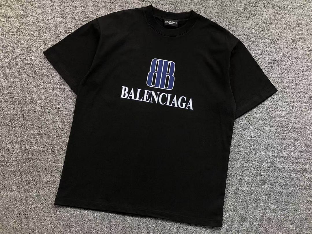 Balenciaga 108 B⭐L⭐⭐⭐IA⭐A T-SHIRT 41081907133 (Im 170Cm 60Kg I Wear Size XL In The Phot) - Image 10